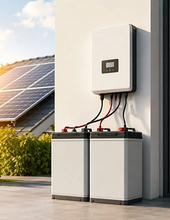 Solar Battery Installation Services in Rabupura, Jhajhar, Jewar, Bulandshahr, Khurja, Dadri and Greater Noida by Alfiya Enterprises